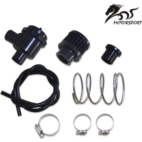 Blow Off Valve S Diverter Turbo BOV Boost with filter For VW GTI, Jetta, Passat, Audi A4, A6, TT 1.8T, 2.7TT