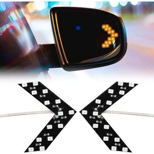 Car LED Rear View Mirror Turn Signal Light for lada VESTA niva kalina priora granta largus vaz samara 2110