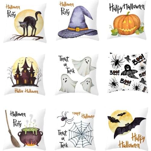 1Pc 45x45cm Cushion Case Cover Cake Prints Square Circle Dounut Pillowcase Plush Soft Novelty Style Doughnut Cushion Case Toys