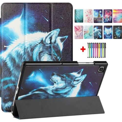 Coque For IPad 9.7 Case 2018 2017 Air 2 Air 1 Tablet For IPad 6 5 5th 6th Generation Cover 9.7 PU Leather Tri Fold Shell + Pen