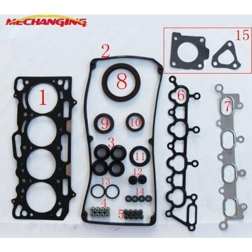 4G18 For MITSUBISHI LANCER LING DOHC ENGINE HEAD GASKET SET Engine seal Gasket Engine Full Gasket Set Engine Parts SE000356