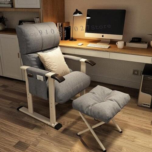 Computer Chair Sofa Chair Home Lazy Person Can Lie In Study Office Desk Back Chair Dormitory Reclining Chair Lunch Break