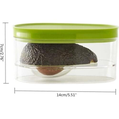 Kitchen Avocado Saver Food Crisper Storage Box Fruit Vegetable Container Keep Fresh Kitchen Accessories