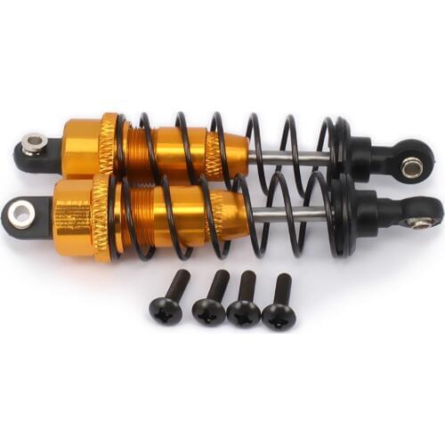 Oil Filled 85mm Blue Aluminum Front Shock Absorber For Rc Hobby Model Car 1/10 Wltoys K949-010 Climbing Crawler Upgraded Parts