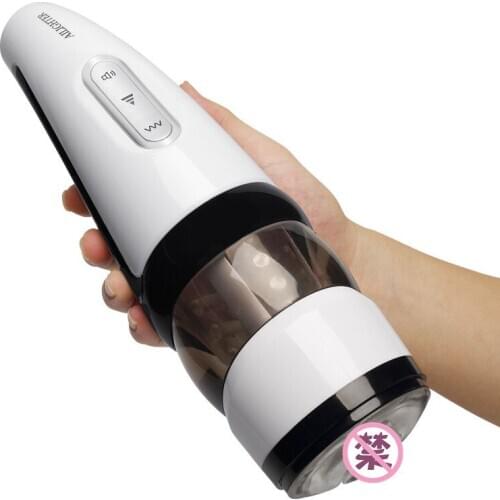 Pressure masturbator real pussy men toy soft clip stimulating massage male masturb electric vagina sex toys for men masturbation