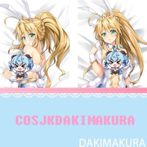 Game Fate/Grand Order Altria Pendragon Dakimakura HD Print Pillowcase Body Hugging Pillow Cover Case Bedding Costume Cushion