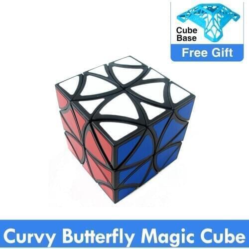 ZCUBE Curvy butterfly magic cube Twelve shaft flower Petals helicopter Cube Puzzle Education toys Drop Shipping