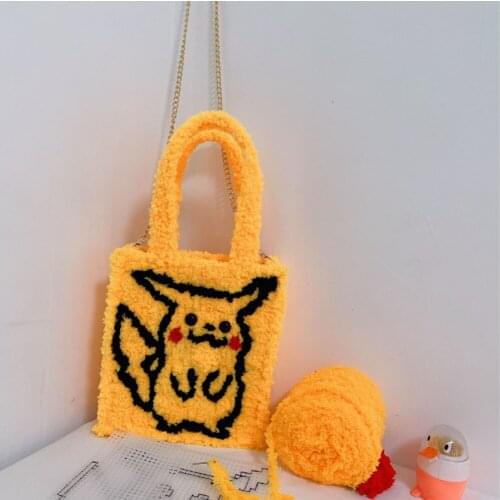 Yellow Pika Weave Bag Handbag Material Set DIY Handmade