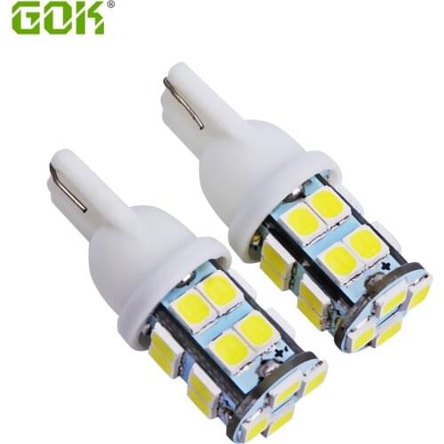 100pcs Auto LED T10 20SMD 2835 LED white W5W 12V Led Light Bulbs Clearance Lights High Power Parking Canbus Car side wedge