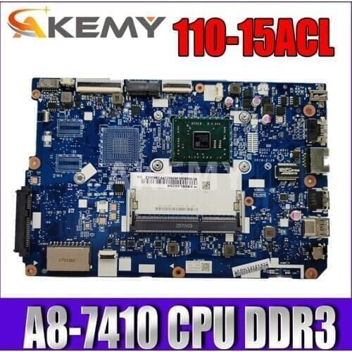 110-15ACL motherboard Mainboard for lenovo ideapd laptop 80TJ CG521 NM-A841 CPU:A8-7410 DDR3 FRU 5B20L46266 5B20L46278 100% ok
