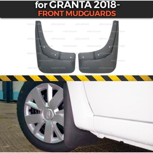 Mudguards for Lada Granta 2018- on front wheels trim accessories mud flaps broad splash guards mud car styling tuning