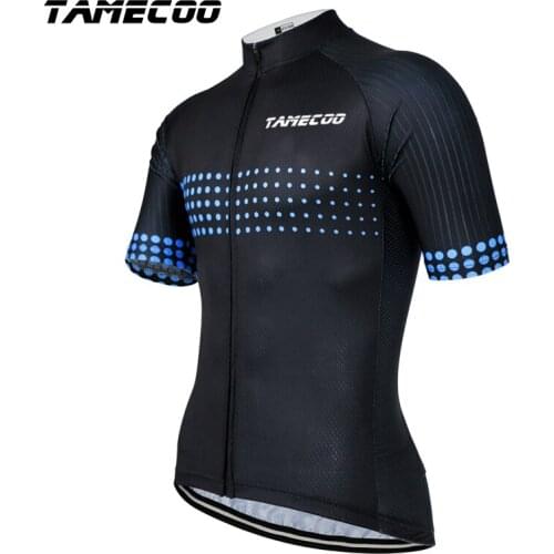 Tamecoo Short Sleeve Cycling Jerseys Summer Bicycle Clothing Maillot Ropa Ciclismo Pro Racing Clothes Breathable Bike Jerseys