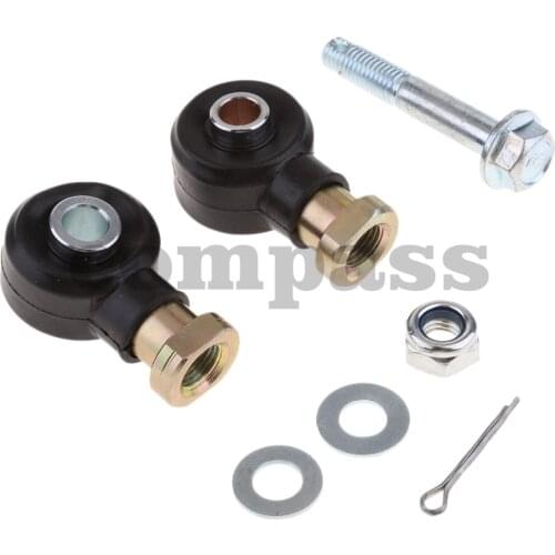 2 Pieces Heavy Duty Steering Tie Rod End Kits For Polaris ATV