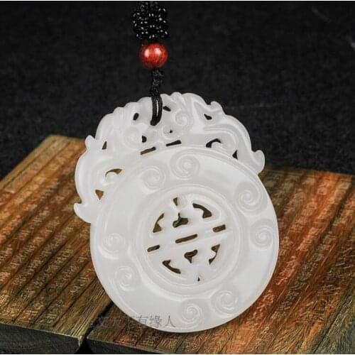 Chalcedony gourd small pendant, charm natural ice and oily, male and female Fulu jade pendant, baby jade pendant, blessed