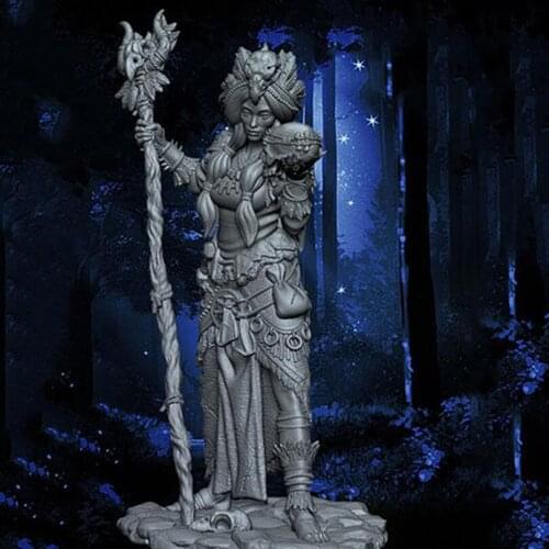 1/24 Resin Figure Building Kit Witch