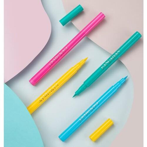 12 Colors Matte Colorful Liquid Eyeliner Set Great Versatility Waterproof High Pigmented Smudgeproof