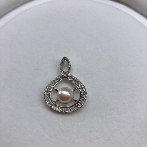 New Arrival Pendant Mountings Finding Settings Jewelry Parts Fitting Accessories for Pearls Corals Jade Beads Crystal Stones