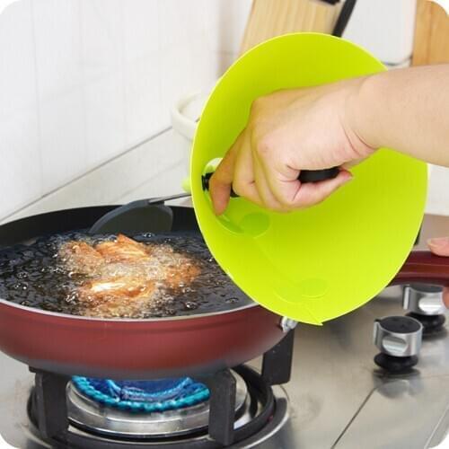New folding splatter screen for cooking Hand protection splash oil Screen Cover kitchen accessories cooking tool
