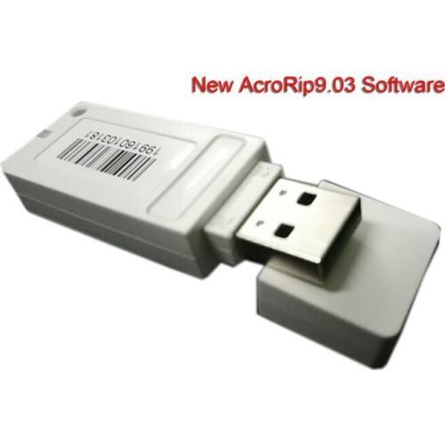 Vilaxh R1390 T50 L800 Acrorip Acro 9.0 RIP Software With Lock key Dongle For Epson UV Flatbed Inkjet Printer RIP Software