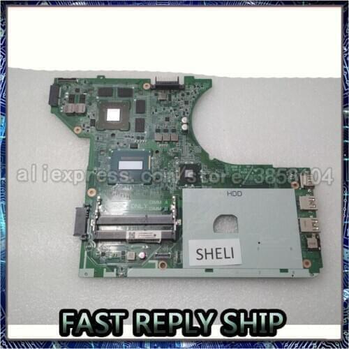 SHELI For Dell 7447 Motherboard with I5-4200H cpu with GTX850M video card DA0AM7MB8D0