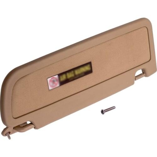 Driver / Left Sun Visor for Honda Civic 2006-2009 2010 Tan Sunvisor Sunshade