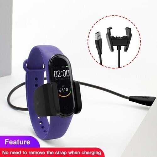 USB Charger For Xiaomi Mi Band 4 5 Charger Wristband Bracelet Adapter Fast Charging Cable for MiBand 4 5 NFC Cable Accessories