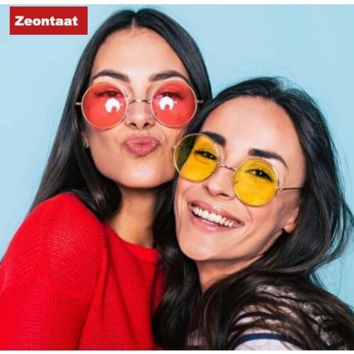 Zeontaat Women's Sunglasses Round