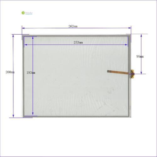 ZhiYuSun 262*200 4line 12.1inch Touch Screen glass 262mm*200mm touchsensor touchglass digitizer