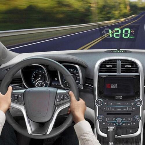 16*12CM OBD HUD Film GPS Navigation Tools Premium Head Up Display Reflective Film Universal Audio Car Stickers Accessories