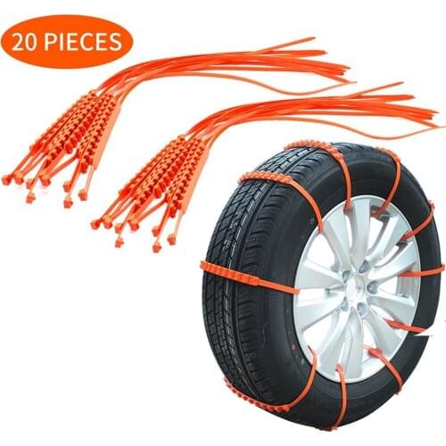 Car Tire Anti-skid Strap 10*910mm Vehicle Tyre Non-slip Zip Grip Strip Adding Tire Traction for Car SUV Van Truck Snow Ice Mud P