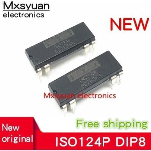 10pcs~100pcs/lot ISO124P ISO124 IS0124P IS0124 DIP8 New original stock Isolation amplifier