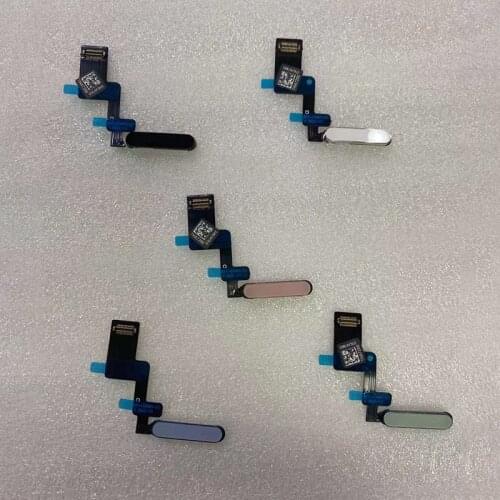 Power On Off Button For iPad 2020 Pro 10.9 Inch A2152 A2123 A2153 Volume Switch Key Microphone Fingerprint Flex Cable Repair