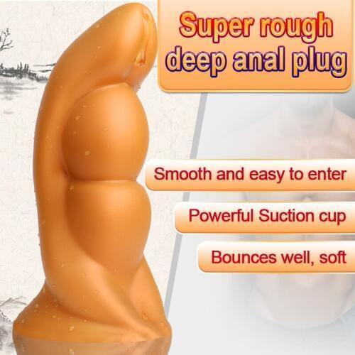 2020 Anal Toy Silicone Large Anal Plug Butt Plug Prostate Massage Vaginal Anus Stimulation Dilator Sex Toys For Men Women