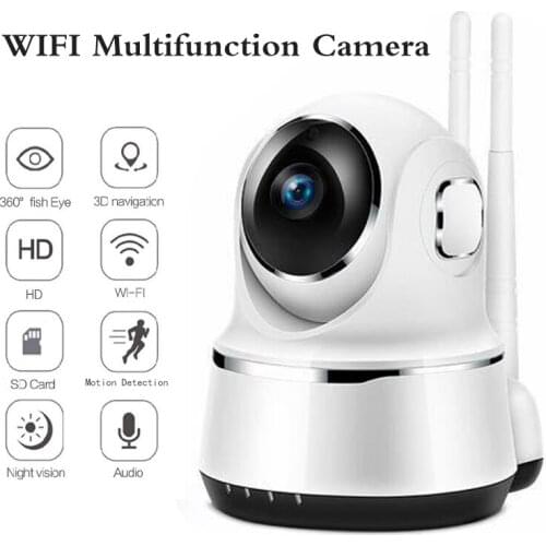 Wireless camera WiFi remote monitor mobile phone remote home intelligent network HD surveillance camera