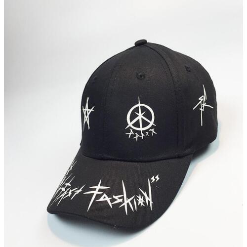 Seioum Custom Graffiti Snapback Baseball Caps Black and White Patchwork Men Women Hip Hop Cap Fashion Casual Hat