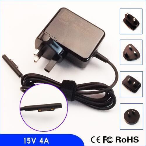15V 4A 60W Laptop/Notebook AC Adapter Power Supply Battery Charger For Microsoft Surface Book Pro 3 Pro 4 Tablet 1706
