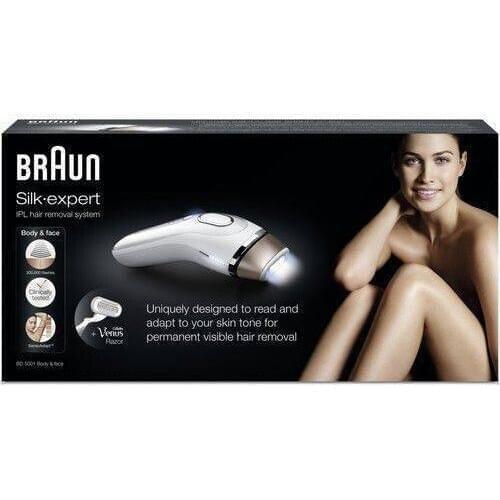 Braun Silk Expert BD-5001 IPL Epilasyon Cihazı Erkekler ve Kadınlar ücretsiz parça