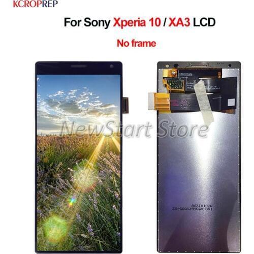 For Sony Xperia 10 XA3 LCD Display Touch Screen Digitizer Assembly 6.0" For Sony 10 XA3 lcd Replacement Accessory 100% Tested