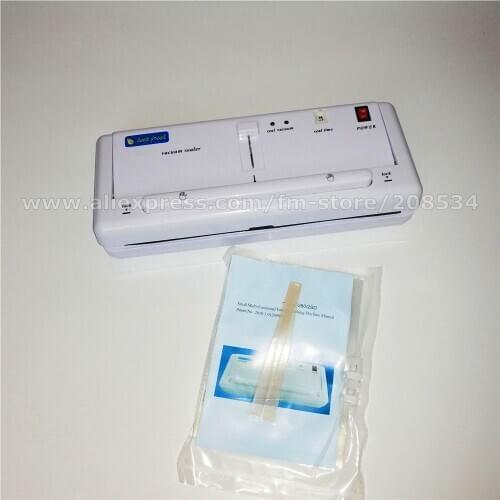HL/FEDEX/EMS Free Shipping! 220V/110V SINBO DZ-280 Household Food vacuum Sealer Machine for Plastic Bag vegetable fruit