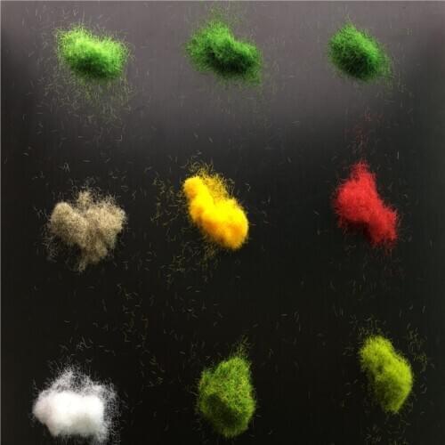 3mm Artificial Tree Powder Sand Table Model Decor Micro Landscape Decoration Home Garden DIY Accessories Building Model Material