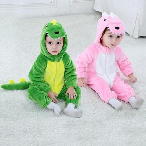 Winter Baby Clothes Romper Boys Girl Onesie Dragon Cosplay Newborn Baby Costume Ropa Bebe Rompers Onesie Soft Outfit Clothing