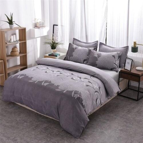 New Arrival 2/3Pcs Printed Bedding Set Duvet Cover Set No Bed Sheet with Pillowcase Quilt Cover Bedclothes Home Textile