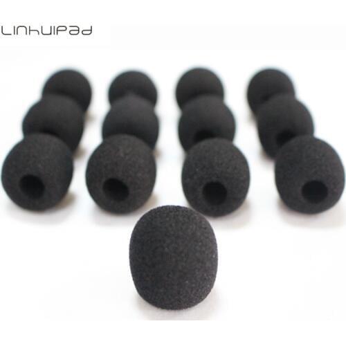 Linhuipad Microphone Foam Windscreens with 9mm opening and 18mm inner length M-0918 free shipping 10 pcs / lot