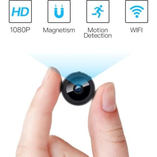 A9 Wifi Mini Camera APP Remote Monitor Home Security 1080P IP Camera IR Night Magnetic Wireless Camera Dropship