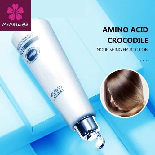VIBRANT GLAMOUR Amino Acid Crocodile Nourishing Hair Lotion Smooth And Straighten Repair damage Split dull-colored Care Products