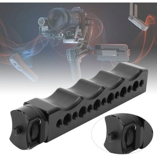 Aluminium alloy camera handle Microphone Handle Grip Three-axis Stabilizer SLR Handles for ZHIYUN WEEBILL LAB