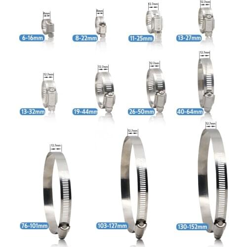 ACCORD HOSE CLAMP STAINLESS STEEL