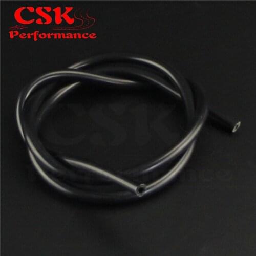 3mm ID Silicone Vacuum Tube Hose L= 1meter / 3ft for Air/Water- Blue/ Black /Red