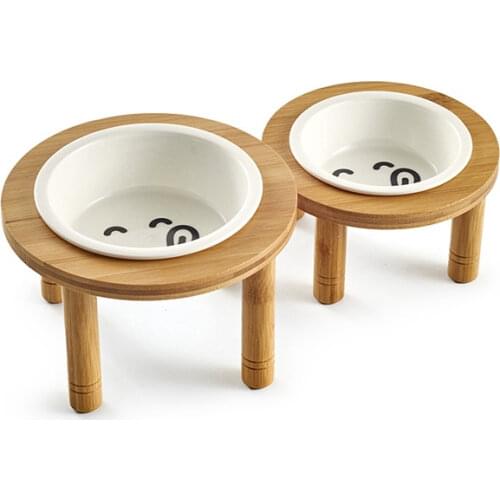 Dog Feeder Drinking Bowls for Dogs Cats Pet Food Bowl Comedero Perro Miska Dla Psa Gamelle Chien Chat Voerbak Hond D1975