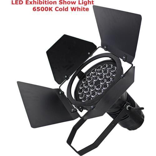 TopBrite 6500K Cold White Stage DMX Led Auto Exhibition Light 36X10W Car Exhibition Show Lamp / Led Motor Exhibition Par Lights
